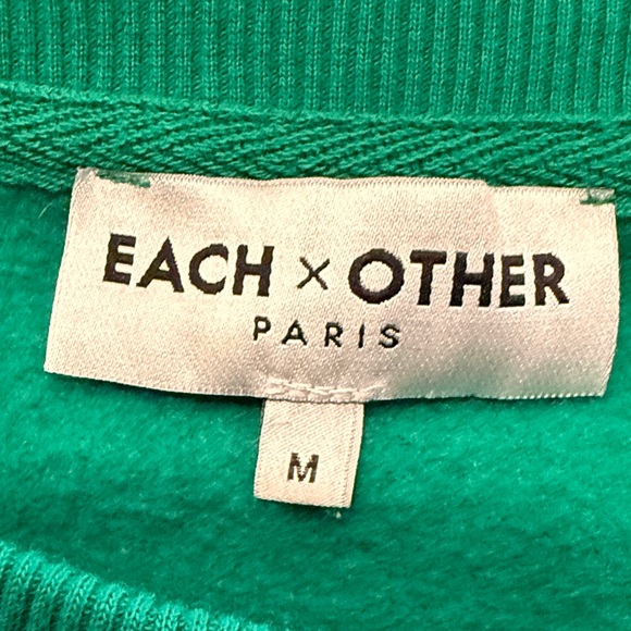 Green Ruffled Sweater - Picture 2 of 6